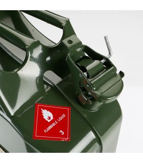 Bidon métallique 20 l (jerrycan) + goulot flex. ALYCO 198875