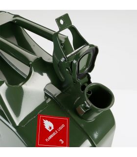 Bidon métallique 20 l (jerrycan) + goulot flex. ALYCO 198875