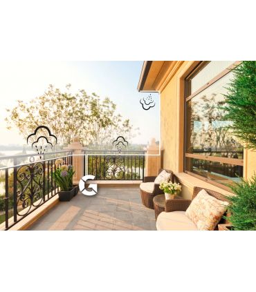 Kit balcón geyser 10 m ø 6 mm kit brumisation STOCKER 4212