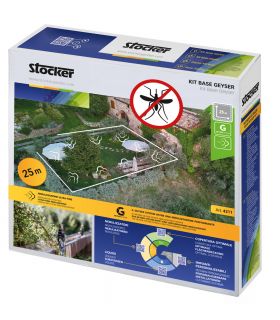 Geyser kit 25 m ø 6 mm kit brumisation STOCKER 4211