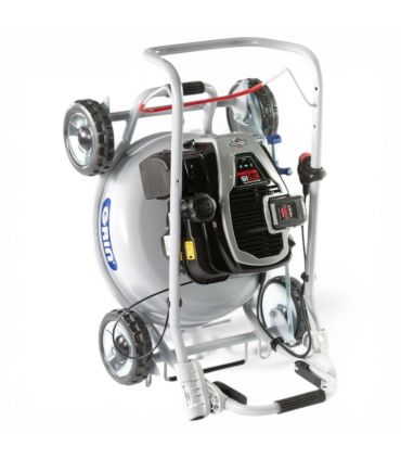 Tondeuse thermique 46cm, mulching pulvérisateur sans bac, démarrage électrique - GRIN HM46-INSTART