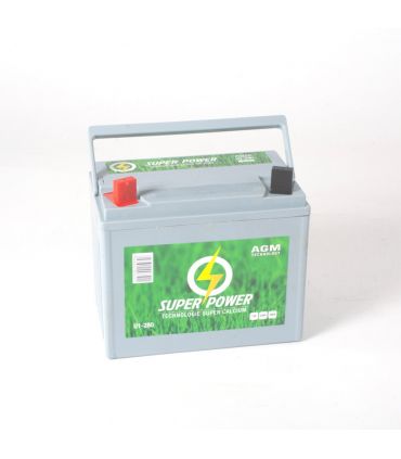 Batterie 12V 28Ah technologie AGM borne positive à gauche U1-9MF