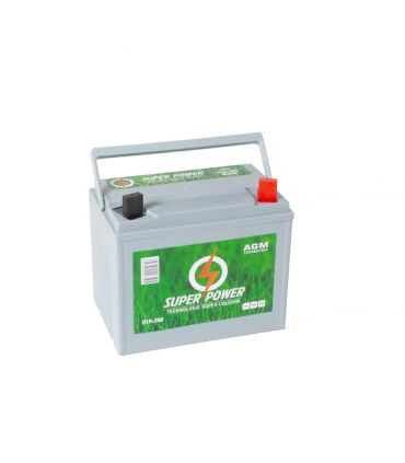 Batterie 12V 28Ah technologie AGM borne positive à droite U1R9MF
