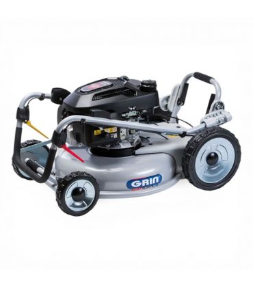 Tondeuse thermique moteur Honda 201 cm³, coupe mulching 53 cm, pour 3000 m² - GRIN PM53A-HONDA