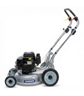 Tondeuse à gazon professionnelle mulching 46cm, tractée, moteur Kawasaki 179cm³ - GRIN PM46A-KW