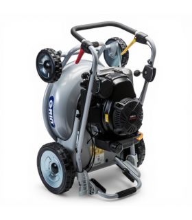 Tondeuse à gazon professionnelle mulching 46cm, tractée, moteur Kawasaki 179cm³ - GRIN PM46A-KW