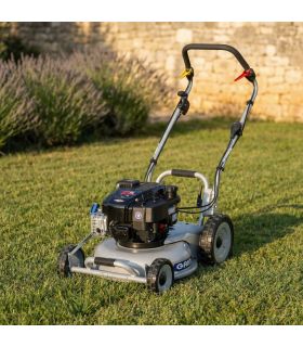 Tondeuse thermique tractée 46cm 190cm³, mulching amélioré, démarrage électrique - GRIN PM46A-INSTART