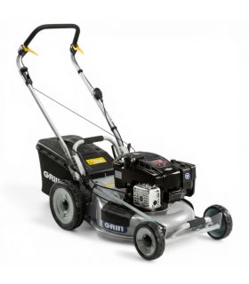Tondeuse thermique tractée 46cm 190cm³, mulching amélioré, démarrage électrique - GRIN PM46A-INSTART