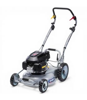 Tondeuse essence tractée 46 cm pour professionnels, mulching, moteur Honda 201cm³ - GRIN PM46A-HONDA