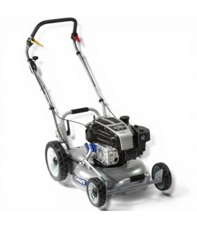 Tondeuse à gazon professionnelle tractée moteur Briggs Stratton 190 cm³, mulching 46 cm - GRIN PM46A