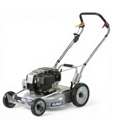 Tondeuse à gazon professionnelle tractée moteur Briggs Stratton 190 cm³, mulching 46 cm - GRIN PM46A