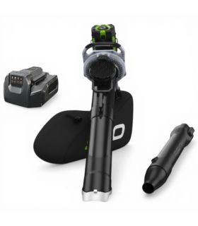 Souffleur aspirateur broyeur 3 en 1 56V sans fil, avec batterie 5Ah et chargeur - EGO LV5004E