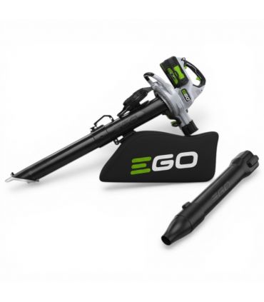 Souffleur aspirateur broyeur 3 en 1 56V sans fil, avec batterie 5Ah et chargeur - EGO LV5004E