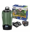Pack brumisateur anti-moustiques Stocker Geyser E-25 MI 25 L 21,6V avec batterie 2,6 Ah, chargeur et kit tuyau 125 m - PACK-STOC