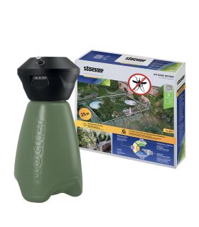 Pack nébuliseur anti-moustique 2L + Kit Geyser de balcon 25m de tuyau STOCKER PACK-STOC-440-25 