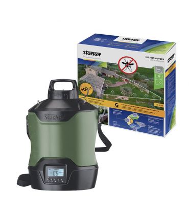 Pack nébuliseur anti-moustique 12L 21V + Kit Geyser 100m de tuyau STOCKER PACK-STOC-438