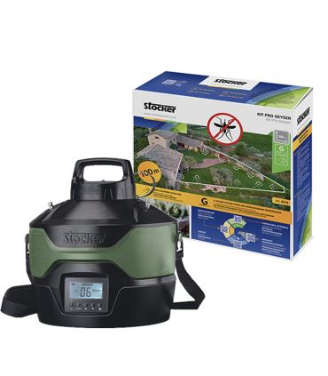 Pack nébuliseur anti-moustique 12L 21V + Kit Geyser 100m de tuyau STOCKER PACK-STOC-437