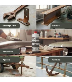 Convertisseur de rouille FEREVER CV01 - bidon 500 ml