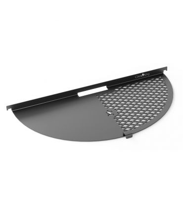 Plaque cuisson acier robuste grille centrale CookKing 222445