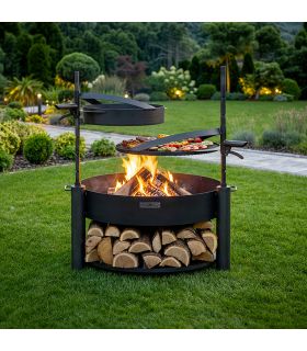 Braséro MONTANA X 80cm poêle suspendue polyvalent CookKing PACK-111000-2