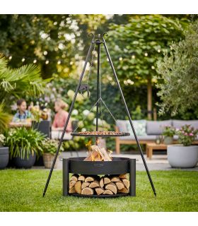 Braséro MONTANA 80cm complet multifonction CookKing PACK-111248-2