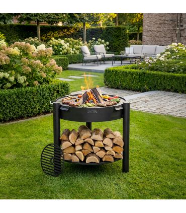 Braséro MONTANA 80cm plancha grille combinée CookKing PACK-111363-2