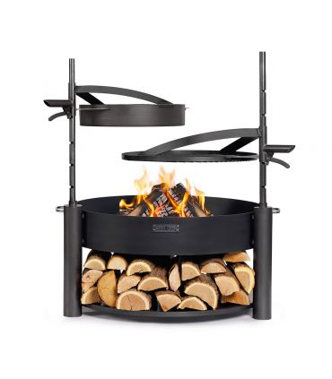 Braséro MONTANA X 80cm poêle suspendue polyvalent CookKing PACK-111000-2