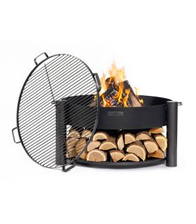 Braséro MONTANA 80cm grille large stable CookKing PACK-111248-1