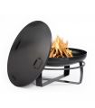 Braséro VIKING 80cm acier robuste couvercle inclus CookKing PACK-111262-1