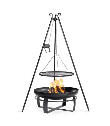 Braséro VIKING 80cm complet multifonction CookKing PACK-111262-3