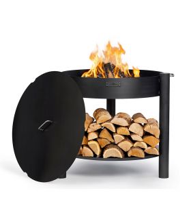 Braséro MONTANA 80cm surélevé couvercle CookKing PACK-111363-1