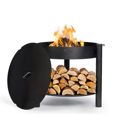 Braséro MONTANA 80cm surélevé couvercle CookKing PACK-111363-1