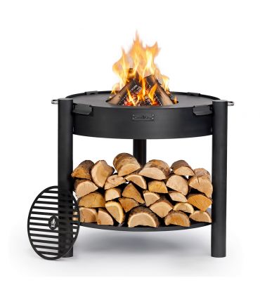 Braséro MONTANA 80cm plancha grille combinée CookKing PACK-111363-2