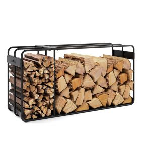 Porte bûches FLOX acier robuste design pratique CookKing 333255