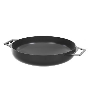 Wok acier robuste grande capacité cuisson CookKing 121220