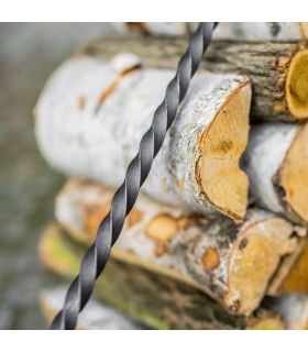 Tisonnier pour braséro, acier naturel, 100cm, CookKing, 111321