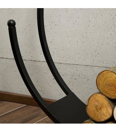 Porte bûches design SPIRAL, 80cm, CookKing, 333238