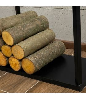 Porte bûche en métal LUIS, CookKing, 333242