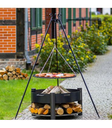 Braséro MONTANA 80cm complet multifonction CookKing PACK-111248-2