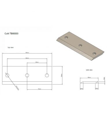 Lame broyeur DAEWOO DAFKCC350 DA04-WC0311-000409-00-032