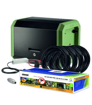 copy ofcopy ofPack Geyser pro lite nébuliseur anti-moustique + Kit geyser pro 240m ø 6-8 mm kit brumisation + 125m de tuyau