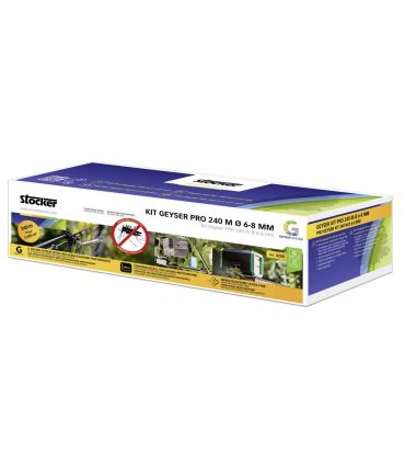 Pack Geyser pro lite nébuliseur anti-moustique + Kit geyser pro 240m ø 6-8 mm kit brumisation + 125m de tuyau