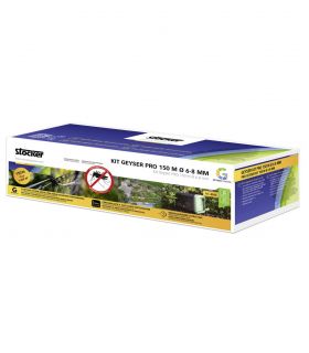 Pack Geyser pro lite nébuliseur anti-moustique + Kit geyser pro 150 m ø 6-8 mm kit brumisation + 125m de tuyau 