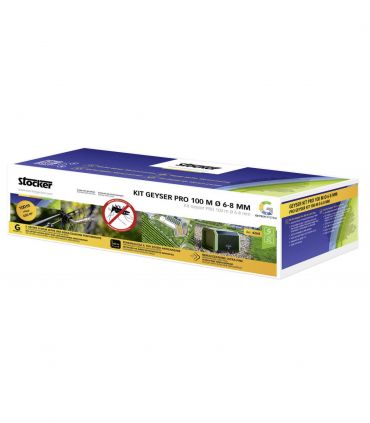 Pack Geyser pro lite nébuliseur anti-moustique + Kit geyser pro 100 m ø 6-8 mm kit brumisation + 125m de tuyau 