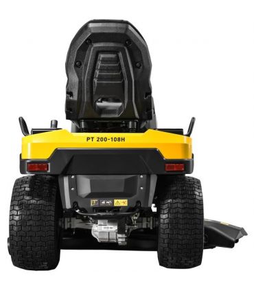 Tracteur tondeuse thermique V-Twin 586cc coupe 108cm hydrostatique siège luxe - TEXAS PT200-108H