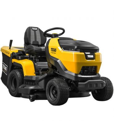 Tracteur tondeuse thermique V-Twin 586cc coupe 102cm bac 280L hydrostatique - TEXAS PT200-102H