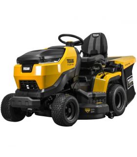 Tracteur tondeuse thermique V-Twin 586cc coupe 102cm bac 280L hydrostatique - TEXAS PT200-102H