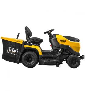 Tracteur tondeuse thermique V-Twin 586cc coupe 102cm bac 280L hydrostatique - TEXAS PT200-102H