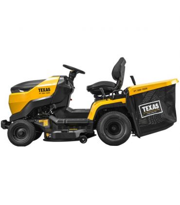 Tracteur tondeuse thermique V-Twin 586cc coupe 102cm bac 280L hydrostatique - TEXAS PT200-102H