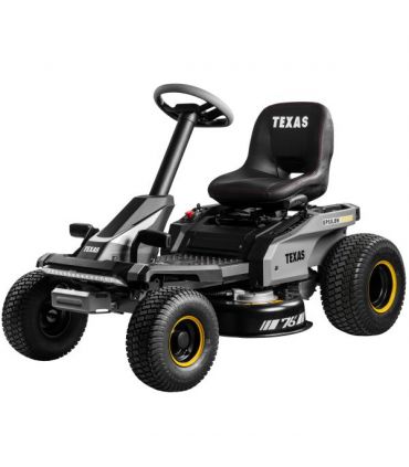 Tracteur tondeuse batterie 72V 24Ah coupe 76 cm hydrostatique mulching - TEXAS Epsilon R7600Li
